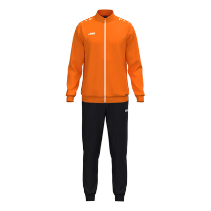 JAKO Trainingsanzug One Kinder neonorange Front 