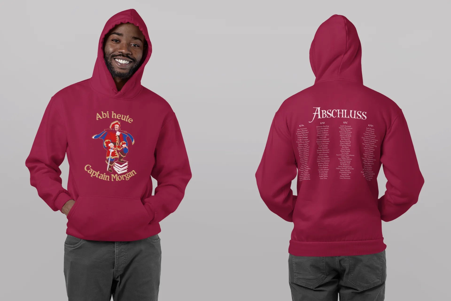 BIGTIME Abi/Abschluss Motiv Captain Morgan