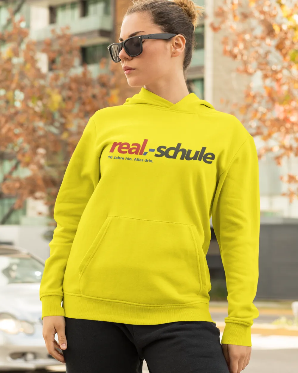 BIGTIME Abschluss Motiv REAL-SCHULE 10Jahre hin, alles drin! Front