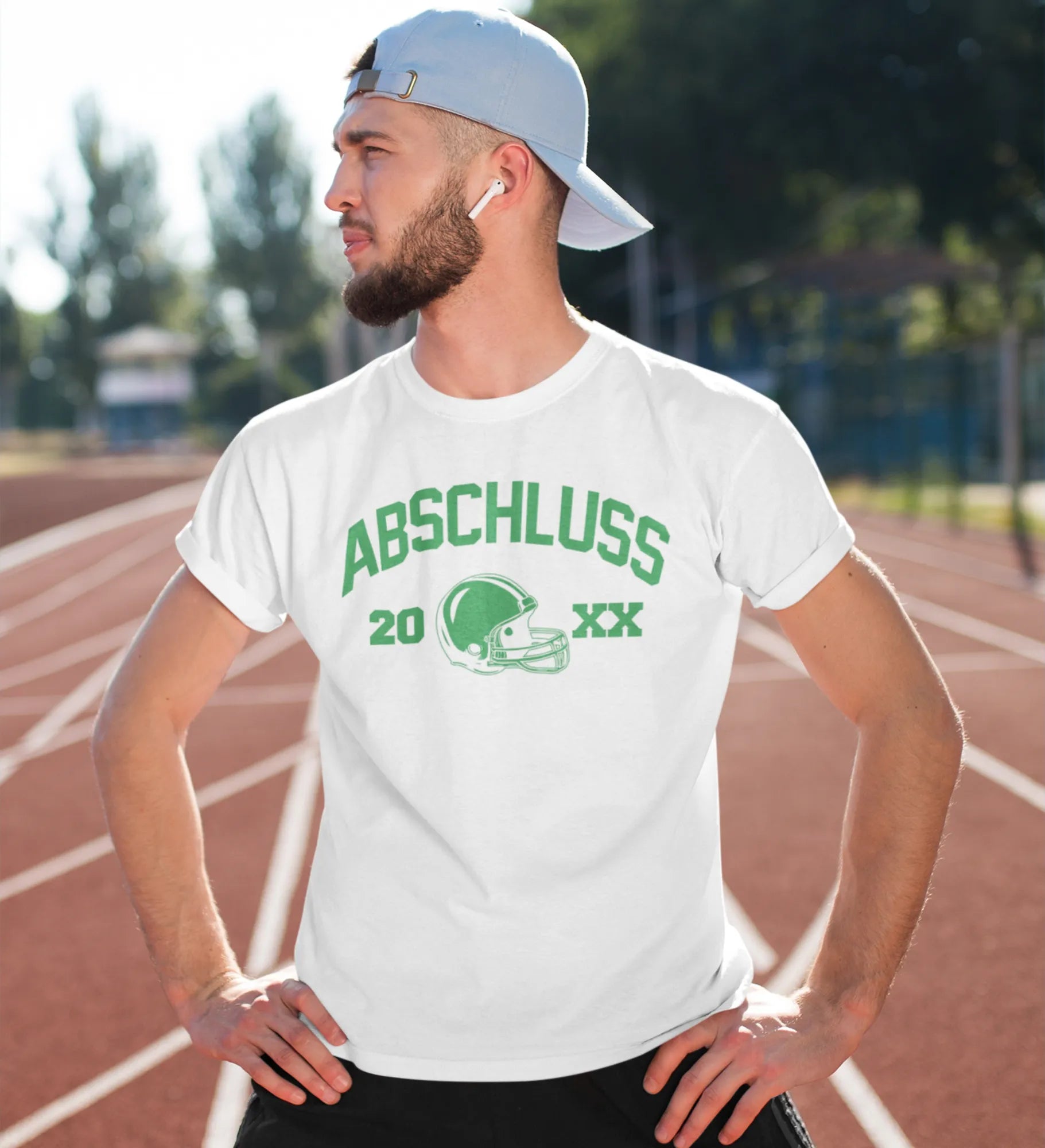BIGTIME Abschluss T-Shirt Football