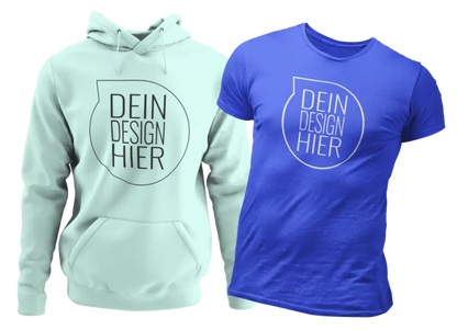 BIGTIME DEIN MOTTO | SET-Angebot | Hoodie & T-Shirt Rücken