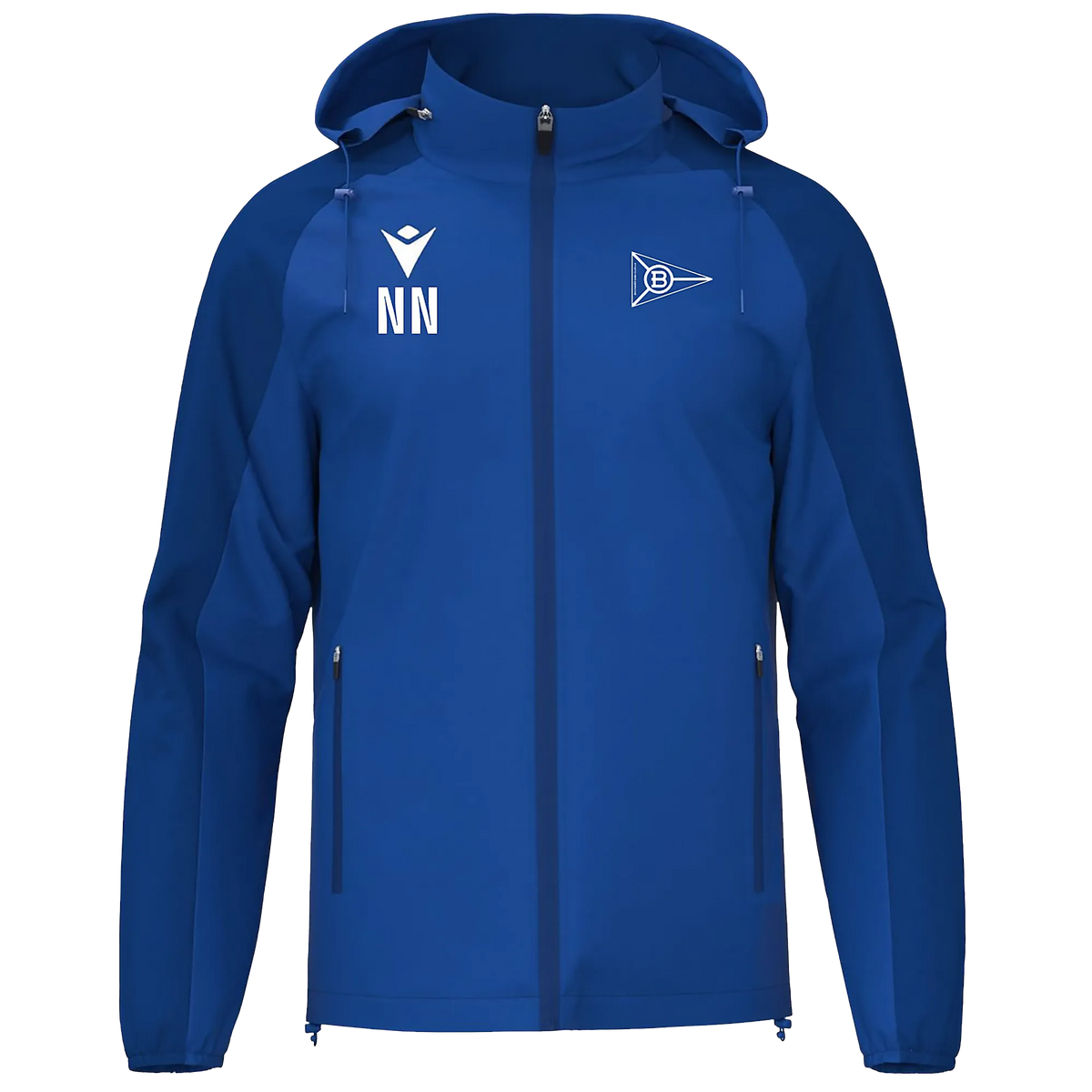 Macron Bochumer Kanu Club | Jacke Elbrus Unisex royal-blue Front #farbe_royal-blue