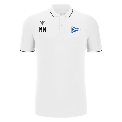 Macron Bochumer Kanu Club | Poloshirt Comedy Eco Unisex white Front #farbe_white
