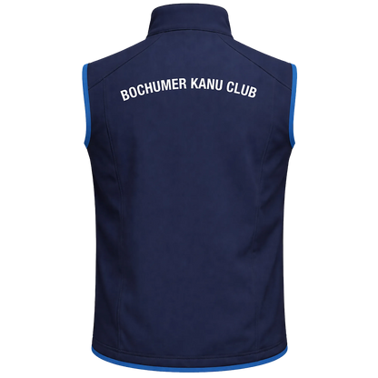 Result Recycled Bochumer Kanu Club | Softshellweste Herren navy-royal Rücken 