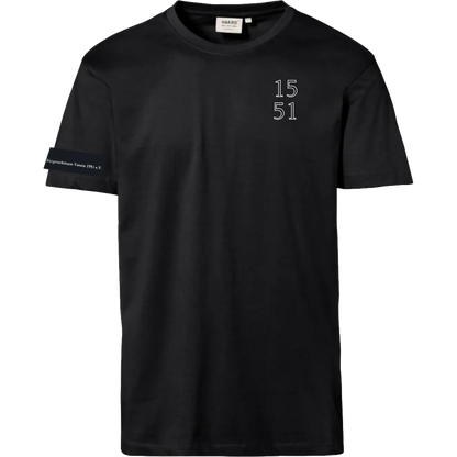 BIGTIME Bürgerschützen | T-Shirt Wappen 1551 schwarz Damen Front
