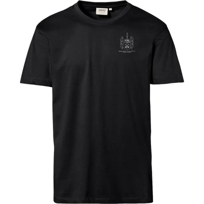 BIGTIME Bürgerschützen | T-Shirt Wappen weiß schwarz Damen Front