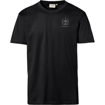 BIGTIME Bürgerschützen | T-Shirt Wappen weiss schwarz Herren Front