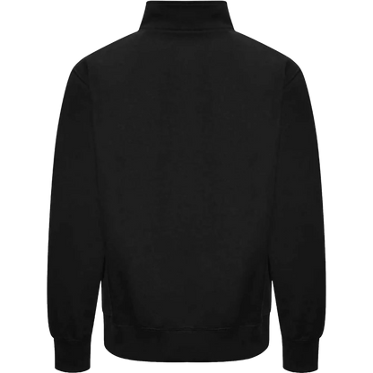 BIGTIME Bürgerschützen | Zip Sweat Jacke Wappen schwarz Unisex Rücken