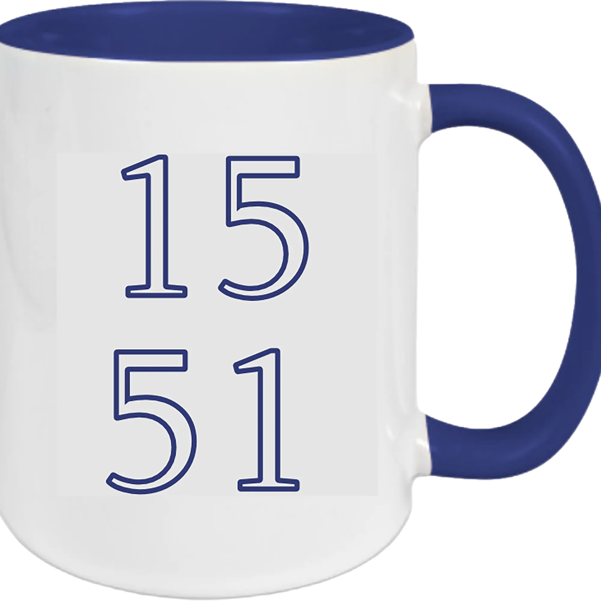 BIGTIME Bürgerschützen | Tasse Wappen 1551 blau Front