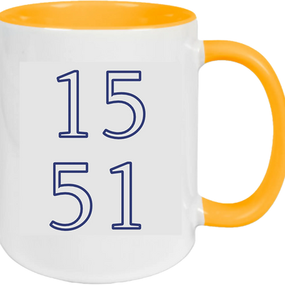 BIGTIME Bürgerschützen | Tasse Wappen 1551 blau Kopie Front