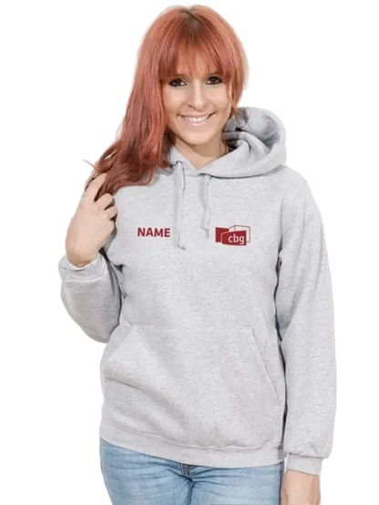 BIGTIME CBG SCHULHOODIE grau Front 