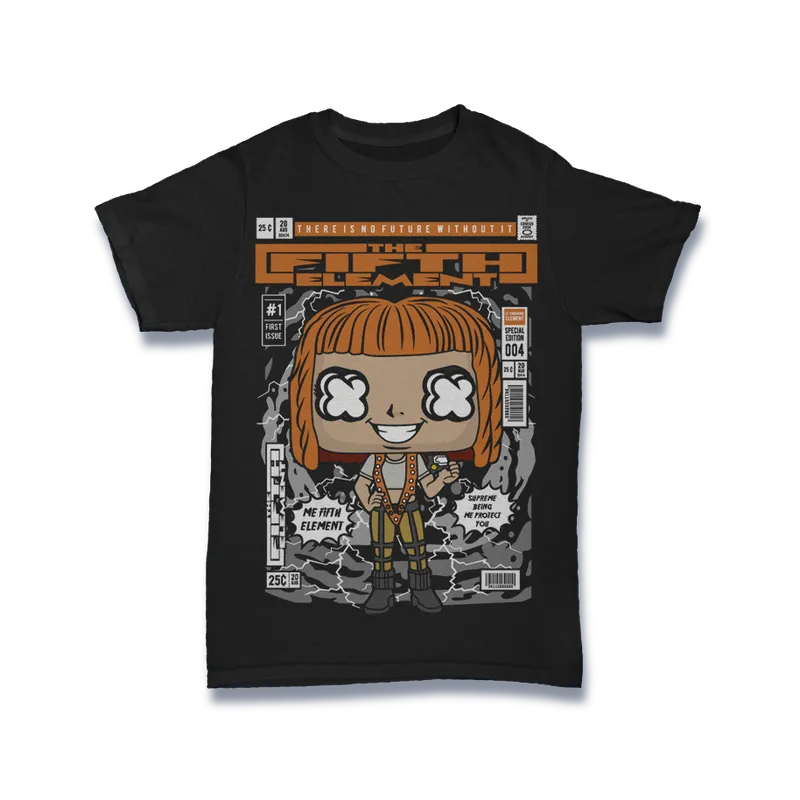 BIGTIME Comic Style Das fünfte Element T-Shirt Unisex default Front #farbe_default