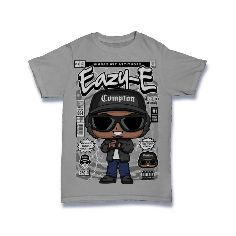 BIGTIME Comic Style Eazy E T-Shirt Unisex default Front #farbe_default