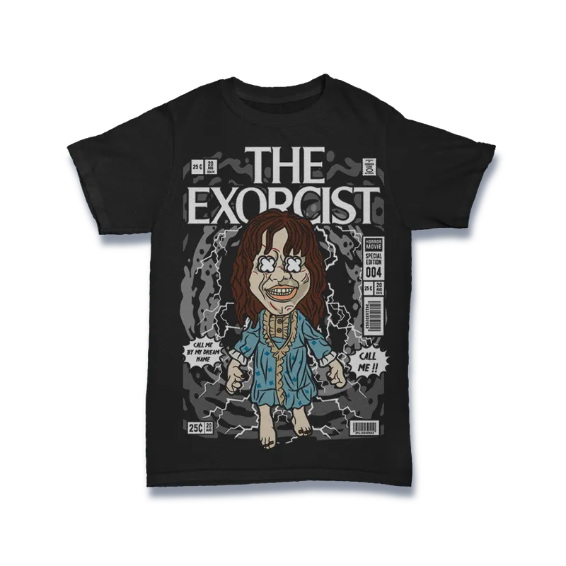 BIGTIME Comic Style The Exorcist T-Shirt Unisex default Front #farbe_default
