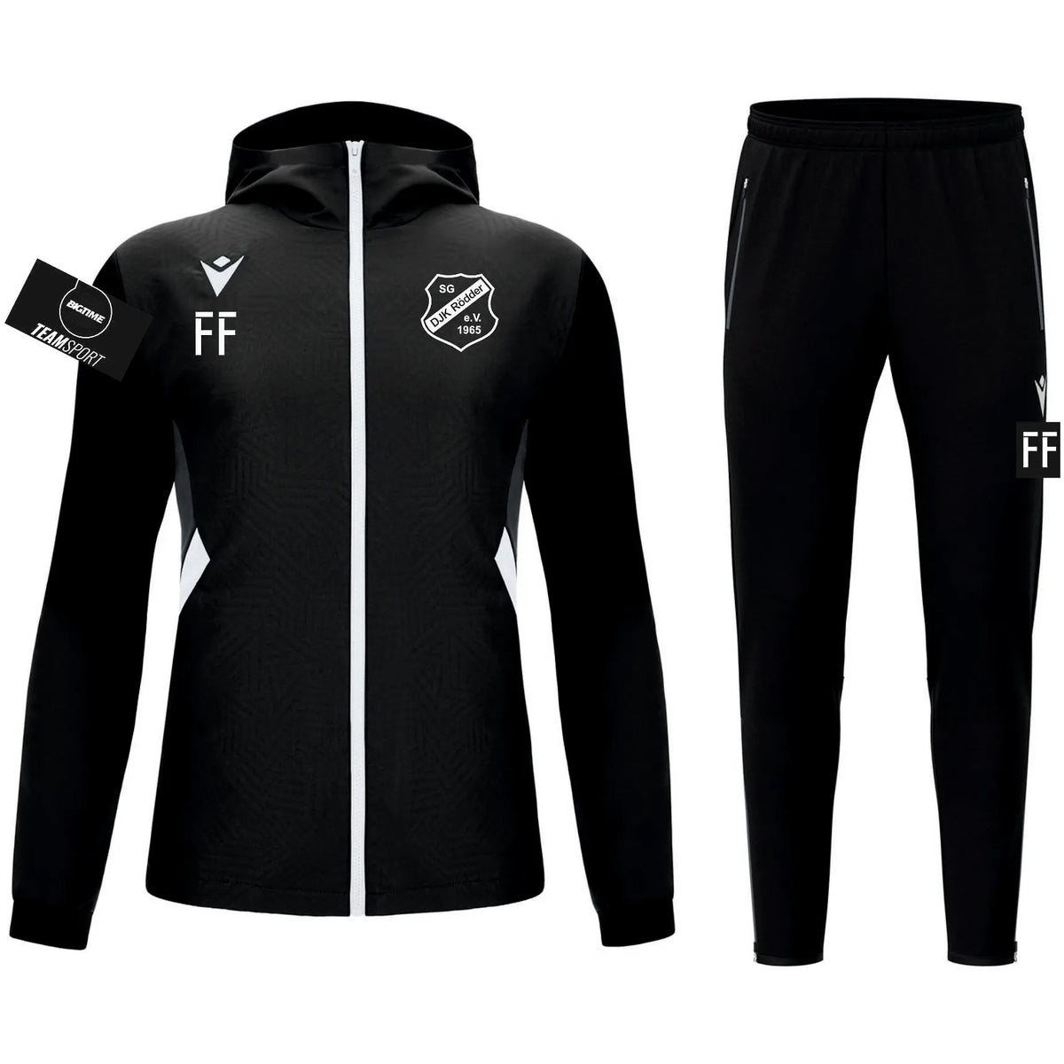 Macron DJK Rödder I. | Macron Trainingsanzug Tiamat Jacke & Archen Hose lang Herren Front