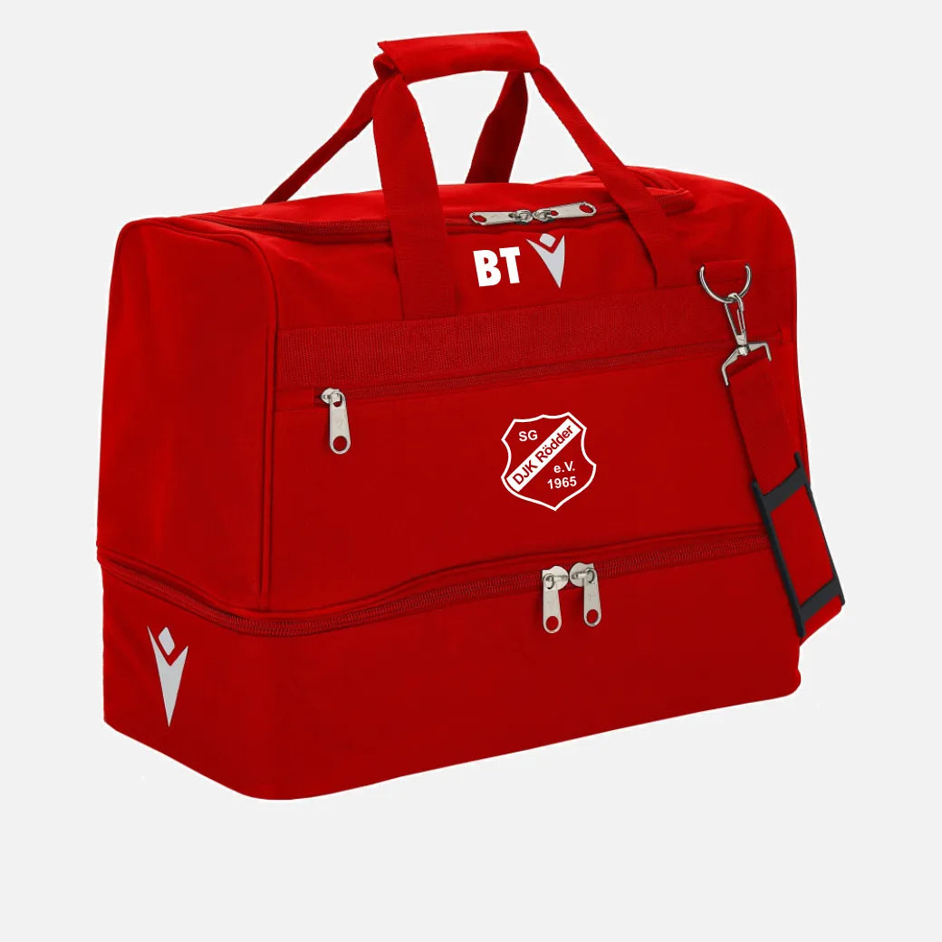 Macron DJK Rödder | Macron Sporttasche Rocket (Large) rot Front #farbe_rot
