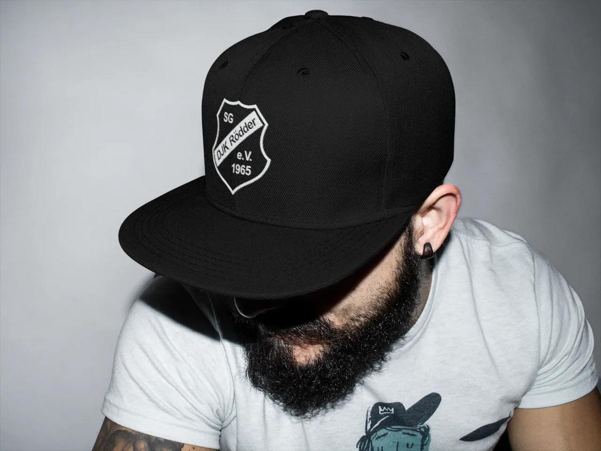 BIGTIME DJK RÖDDER - Snapback schwarz Front #farbe_schwarz