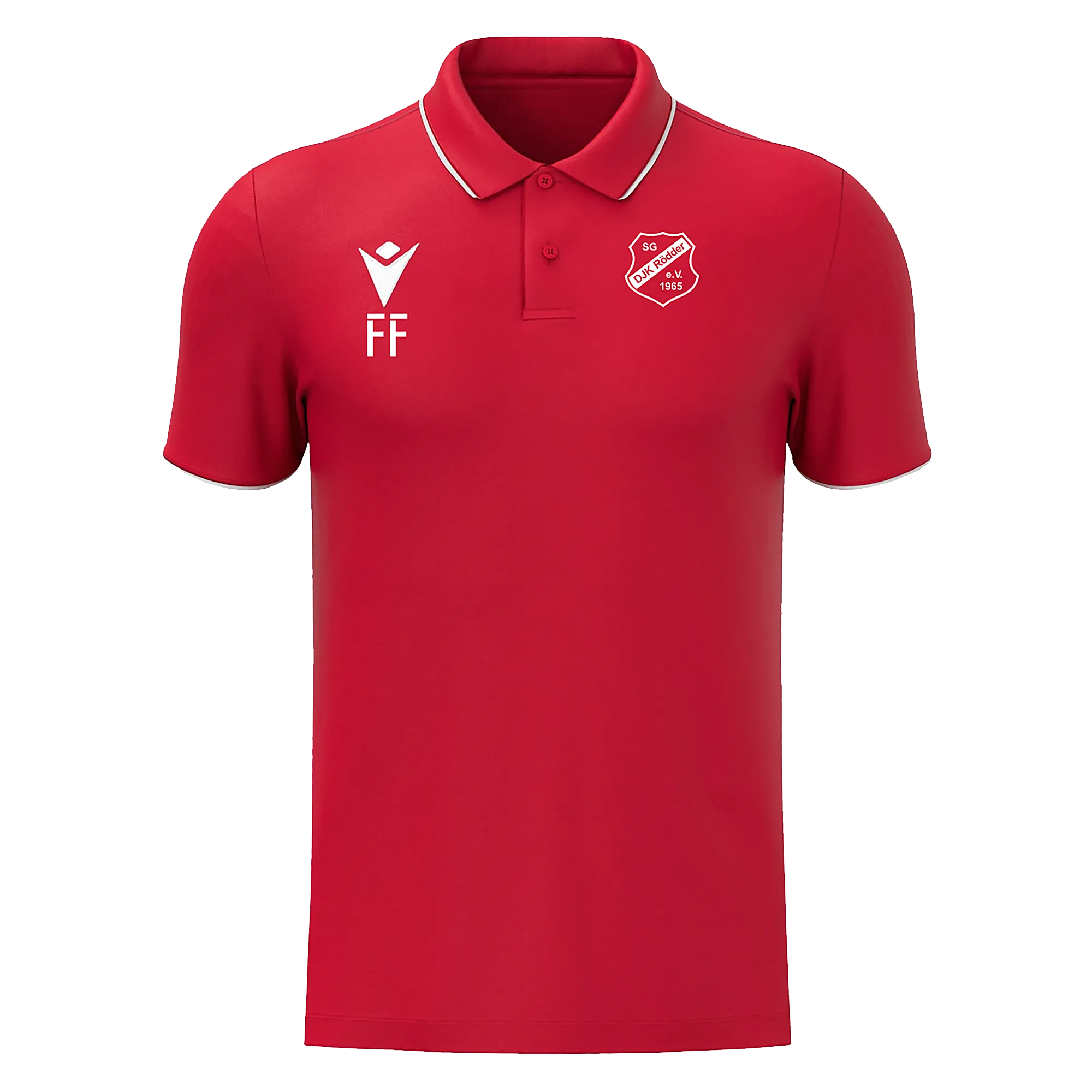 Macron DJK Rödder | Poloshirt Draco Hero Unisex Front