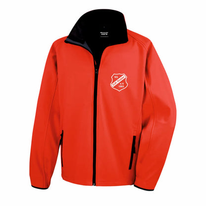 BIGTIME DJK RÖDDER - Windbreaker / Softshelljacke Herren rot Front 