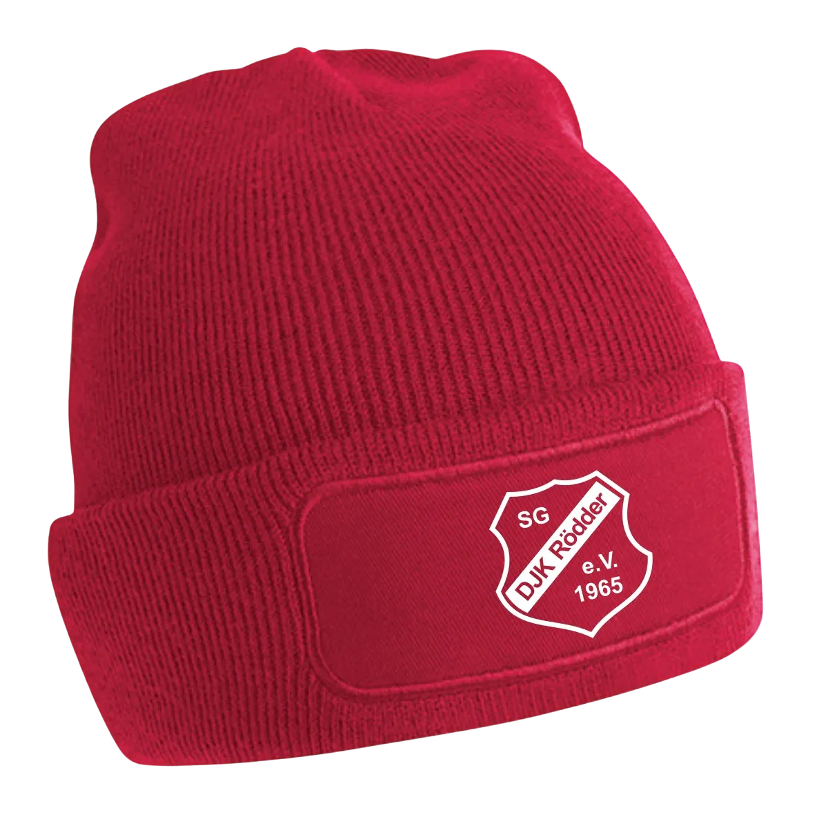 BIGTIME DJK Rödder - Beanie rot Front #farbe_rot