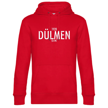 BIGTIME DJK SF Dülmen | Fan Hoodie rot Front 