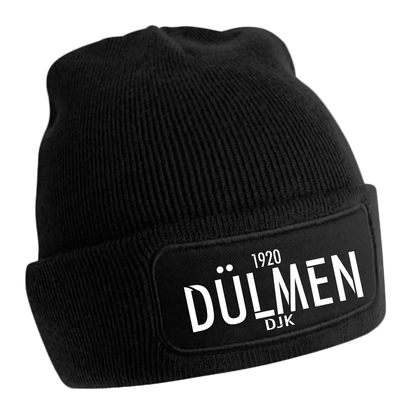 BIGTIME DJK SF Dülmen | Beanie Schriftzug schwarz Front 