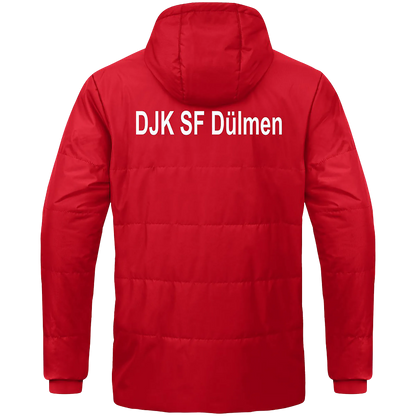JAKO DJK SF Dülmen | Regenjacke Coachjacke Team Kinder rot Rücken 