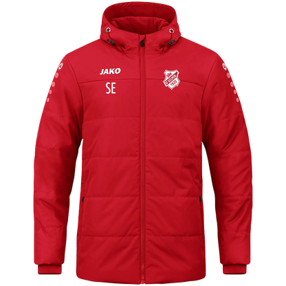 JAKO DJK SF Dülmen | Regenjacke Coachjacke Team Kinder rot Front 