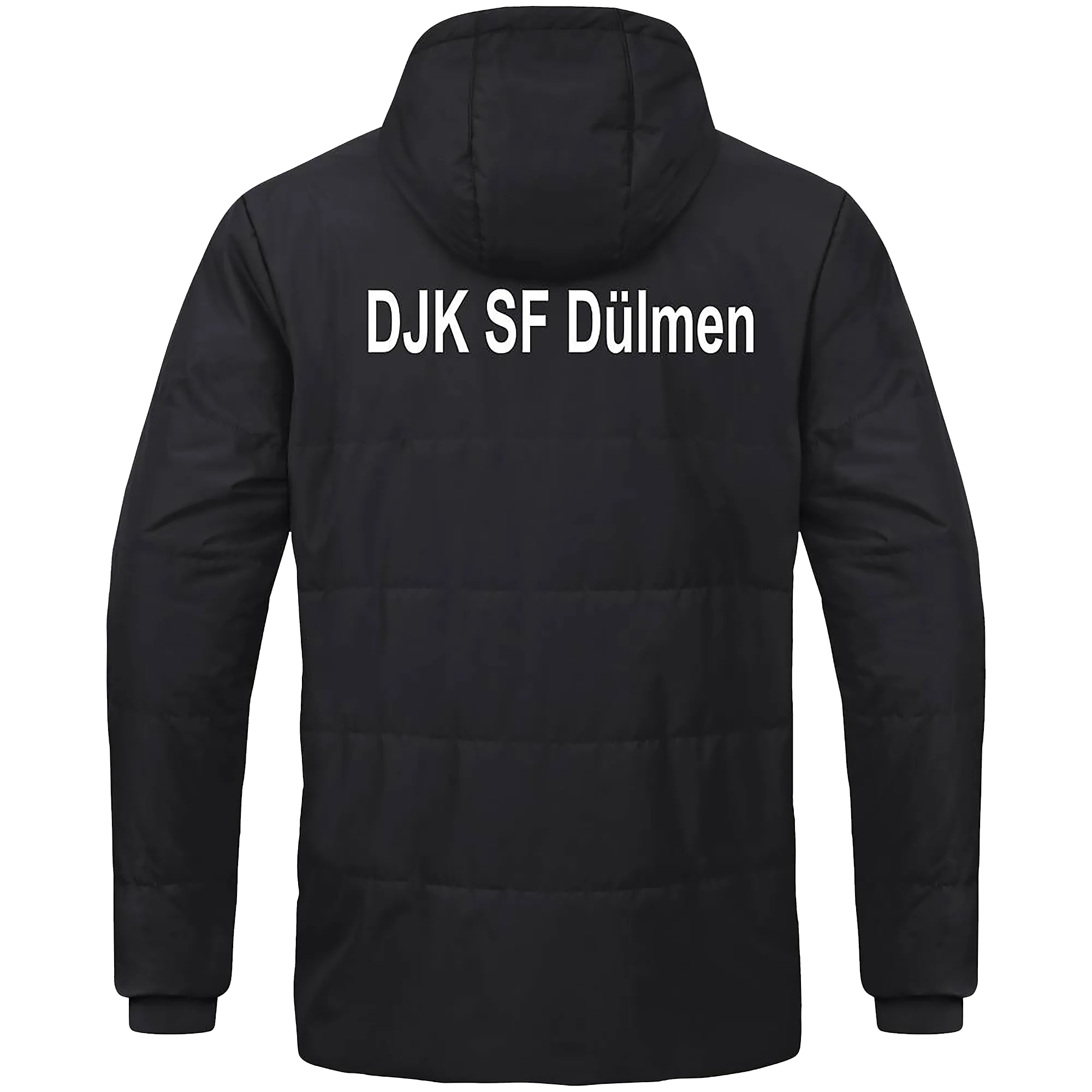 JAKO DJK SF Dülmen | Regenjacke Coachjacke Team Kinder schwarz Rücken 