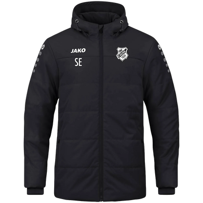 JAKO DJK SF Dülmen | Regenjacke Coachjacke Team Kinder schwarz Front 
