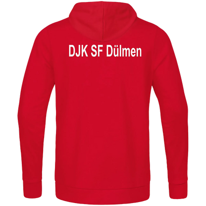 JAKO DJK SF Dülmen | Kapuzensweat Base Unisex rot Rücken 