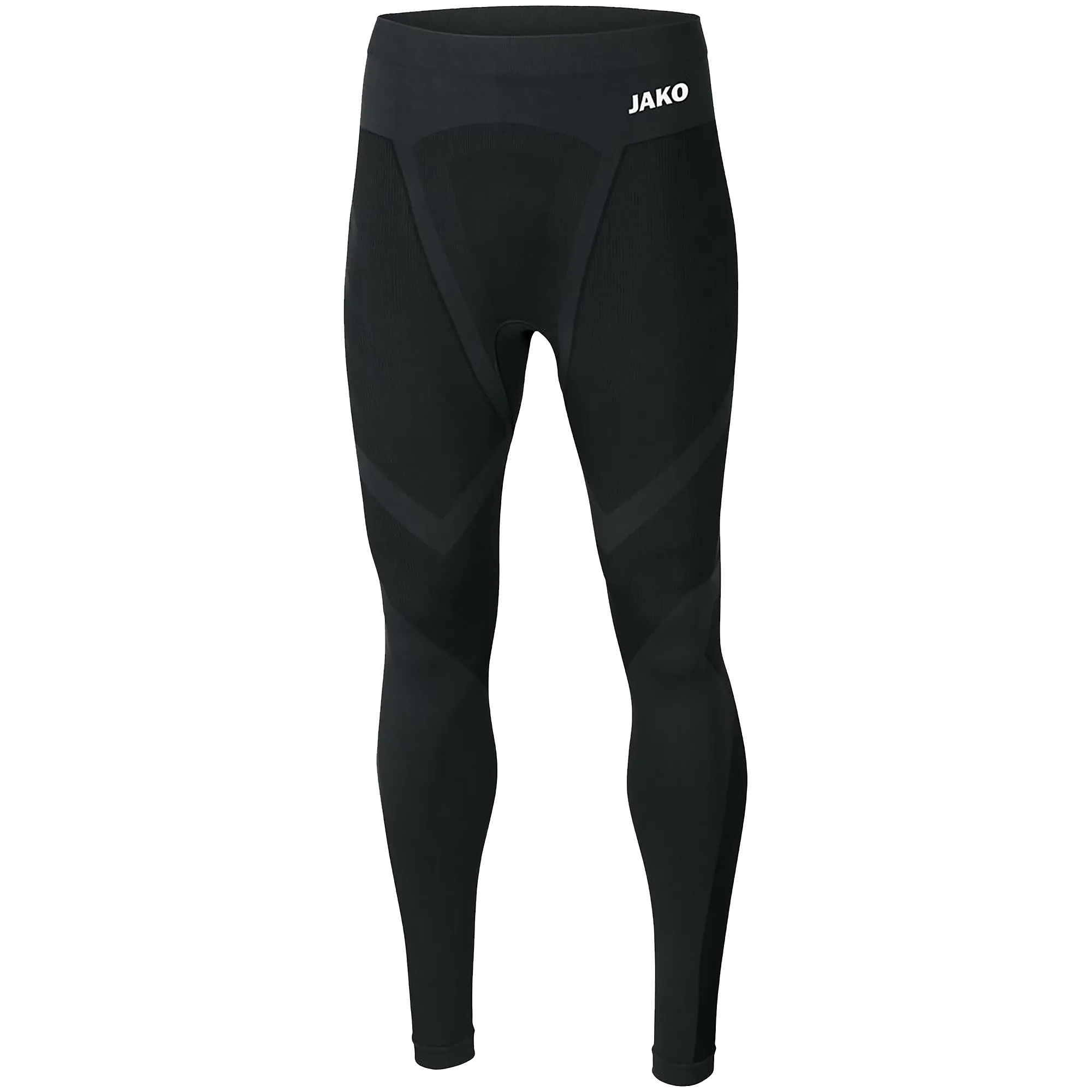 JAKO DJK SF Dülmen | Long Tight Comfort 2.0 Kinder schwarz Front #farbe_schwarz