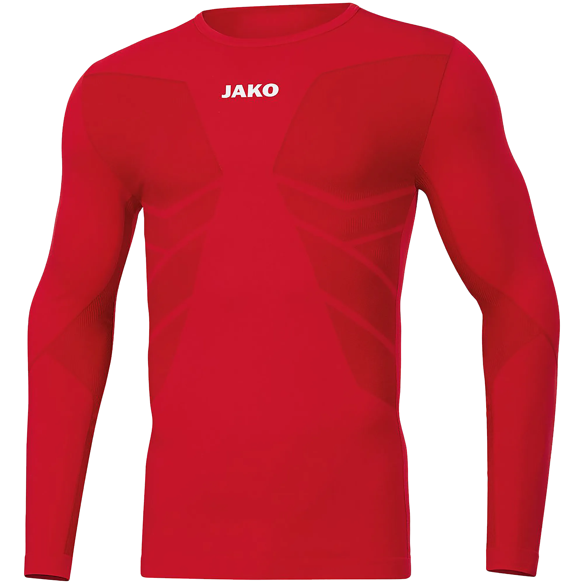 JAKO DJK SF Dülmen | Longsleeve Comfort 2.0 Kinder sportrot Front #farbe_sportrot