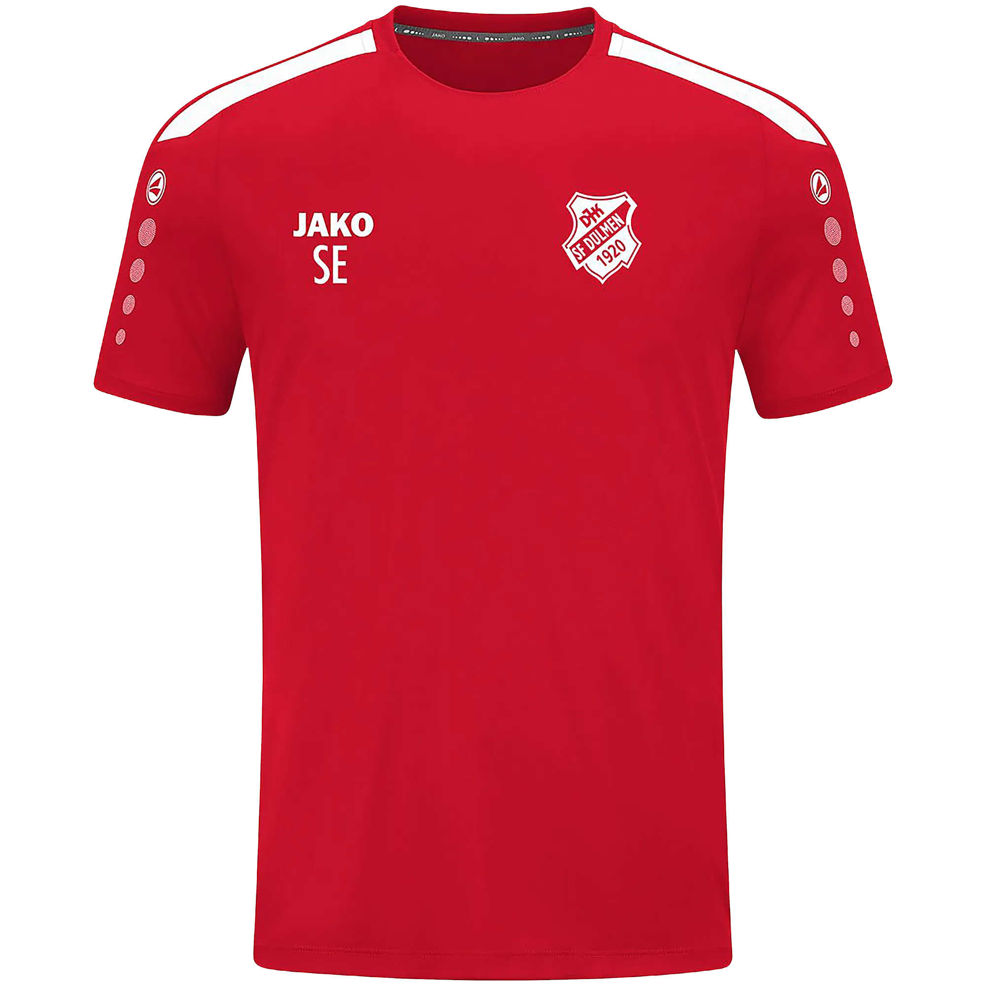 JAKO DJK SF Dülmen | Trikot Power Kurzarm Kinder rot Front #farbe_rot