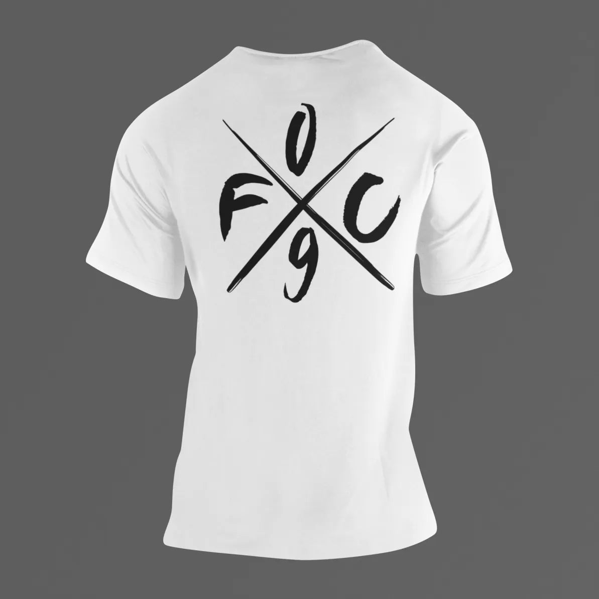 BIGTIME KIDS | T-Shirt - FC09 Kreuz weiss Front #farbe_weiss