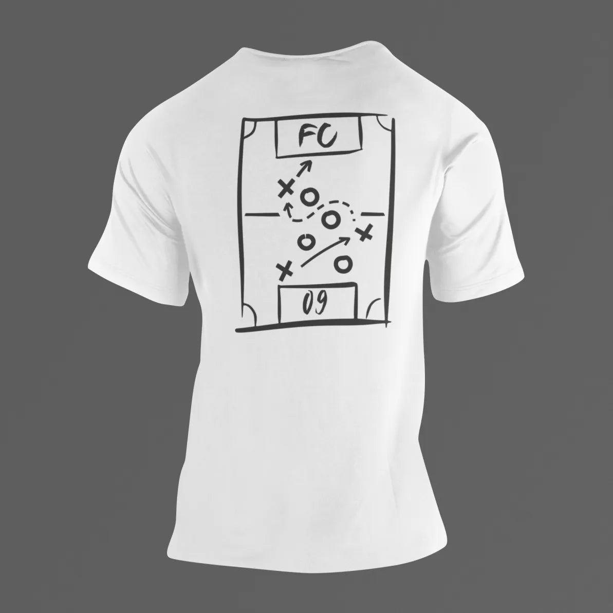 BIGTIME KIDS | T-Shirt - FC09 Taktiktafel Front