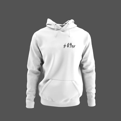 BIGTIME KIDS | Hoodie - FC09 Kreuz - Hoodie weiss Rücken 