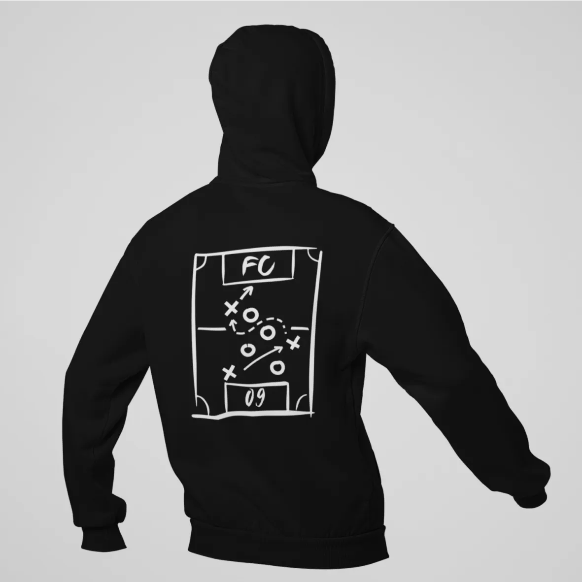 BIGTIME KIDS | Hoodie - FC09 Taktiktafel - Hoodie Front