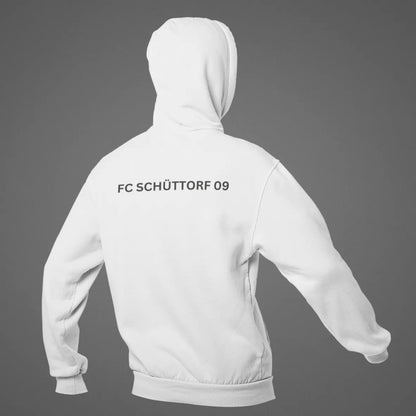 BIGTIME KIDS | Hoodie - FC09 Vereinsname - Zipper-Hoodie weiss Front 