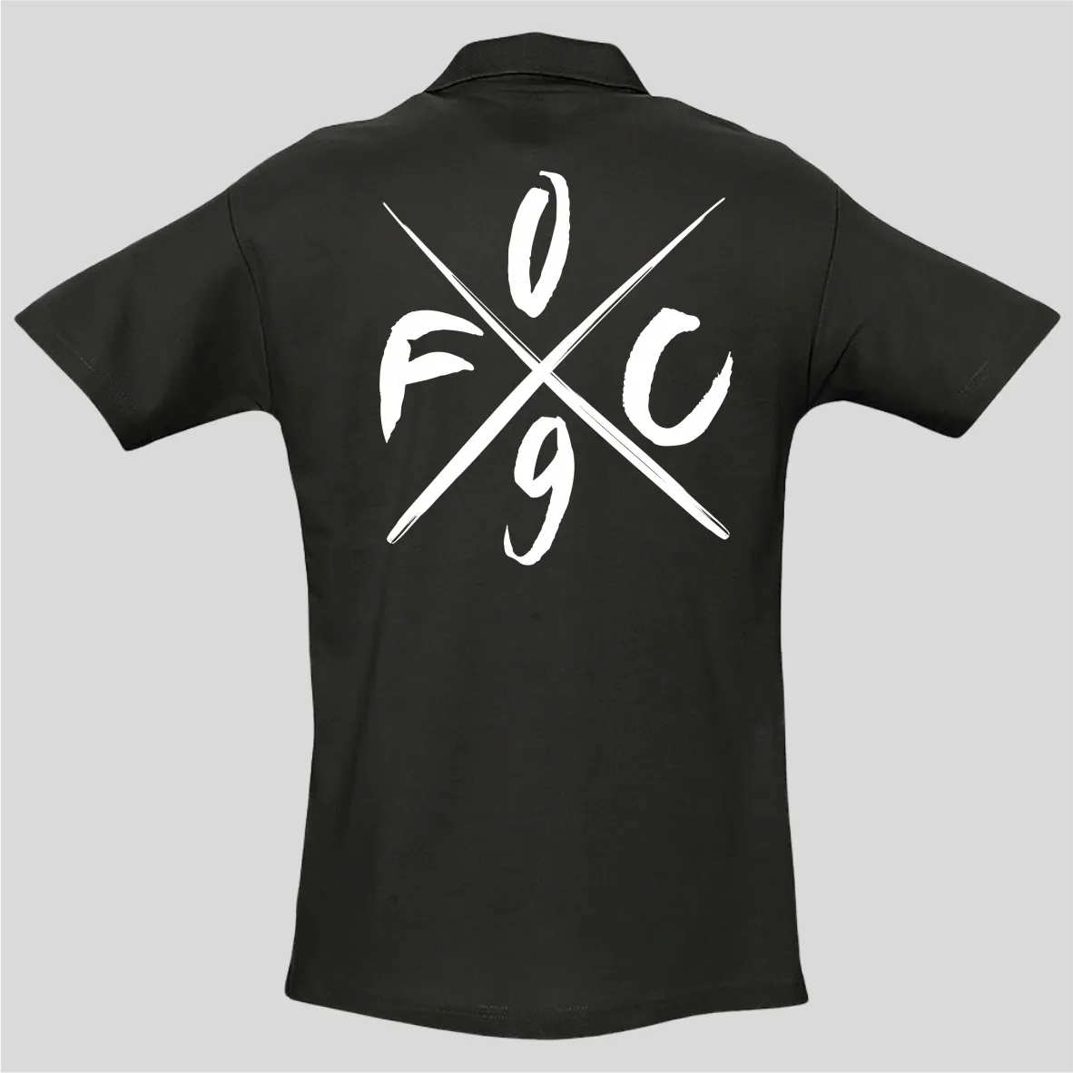 BIGTIME Poloshirt - FC09 Kreuz - Herren Front