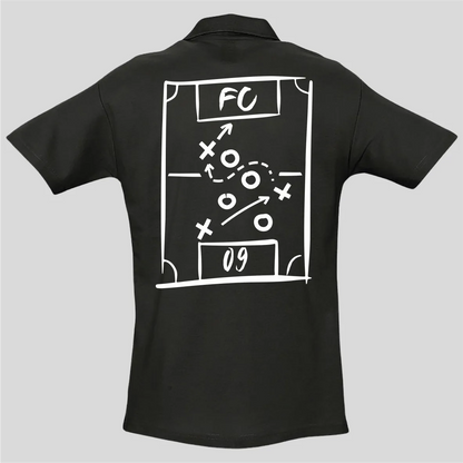 BIGTIME KIDS | Poloshirt - FC09 Taktiktafel Front