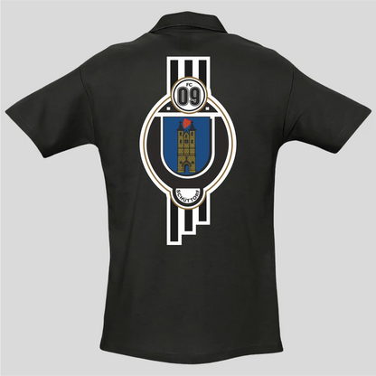 BIGTIME Poloshirt - FC09 Wappen - Herren Front