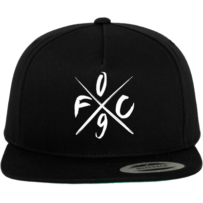 BIGTIME Flexfit Cap - FC09 - Kreuz schwarz Front 