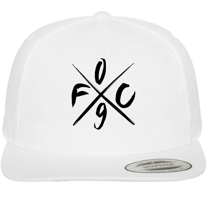 BIGTIME Flexfit Cap - FC09 - Kreuz weiss Front 