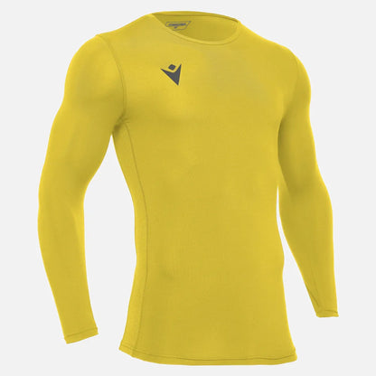 Macron Macron | Holly Tech Underwear Trikot gelb Rücken 