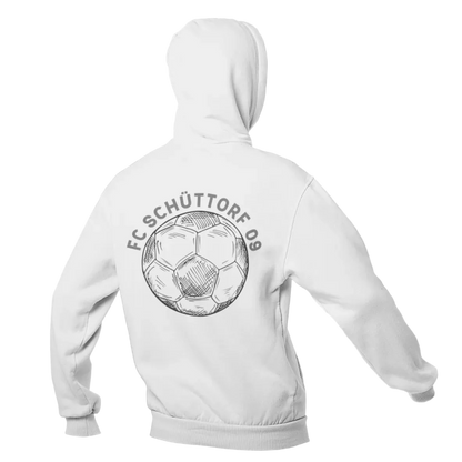 BIGTIME KIDS | Hoodie - FC09 Fußball - Zipper-Hoodie weiss Front 