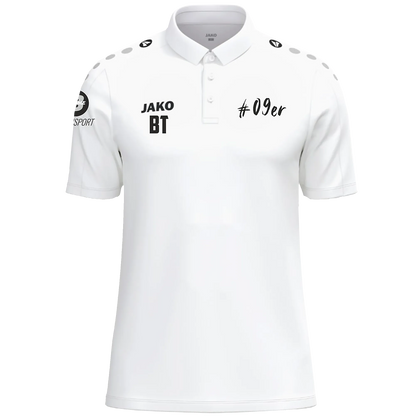 JAKO FC Schüttorf 09 | Polo One Cotton Unisex weiss Front 