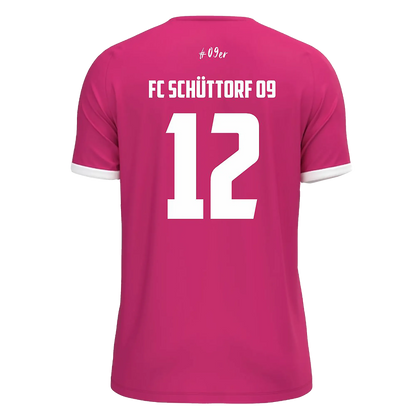 JAKO FC Schüttorf 09 | Torwart-Trikot One Kurzarm Pink Kinder Rücken