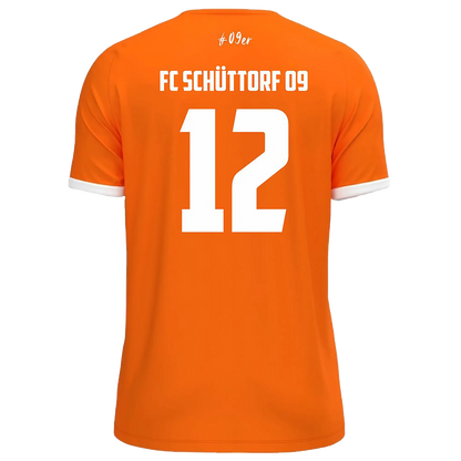 JAKO FC Schüttorf 09 | Torwart-Trikot One Kurzarm Unisex neonorange Rücken 