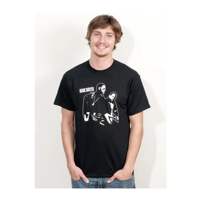 BIGTIME Filme & Serien Bad Boys Serien Shirt T-Shirt Herren schwarz Front #farbe_schwarz